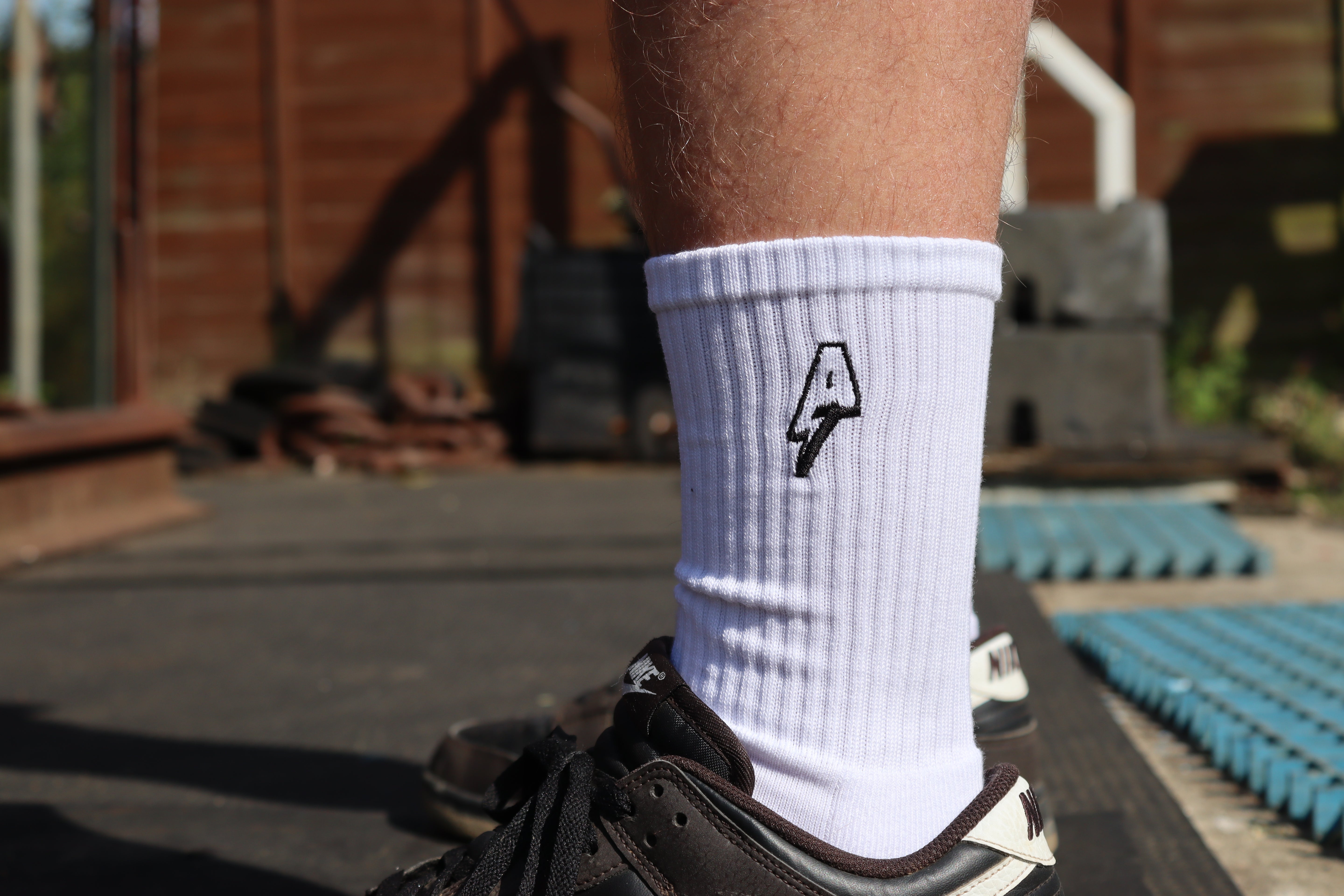 Embroidered Socks (2 Pack)